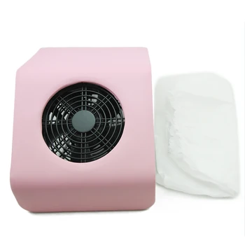 

25W/30w/40w/60W Nail Suction Dust Collector Large Size Strong Nail Vacuum Cleaner Dust Collecting Bag Nail Art Equipment