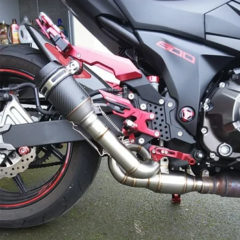 

For Kawasaki Z800 2012 to 2019 Full Exhaust Connection Muffler Link Pipe Escape Accessories Motorbike 2013 2014 2015 2016 2017