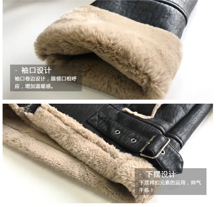 Новое поступление, Женская куртка-толстовка из искусственной кожи в Корейском стиле с длинными рукавами и воротником на молнии, одежда с карманами C97901K