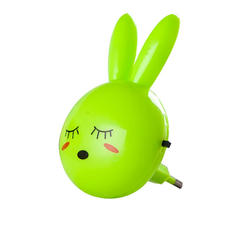 veilleuse lapin verte