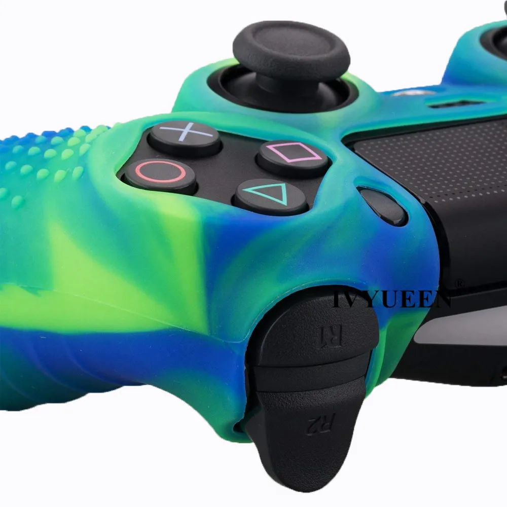 Тонкий контроллер IVYUEEN для PlayStation 4 PS4 Pro силиконовый гелевый Чехол защитный чехол