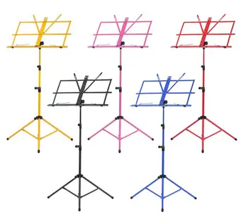 

Hot Selling Lightweight Sheet Metal Music Stand Holder Folding Foldable with Waterproof Carry Bag Guitar Part & Accessories GP10