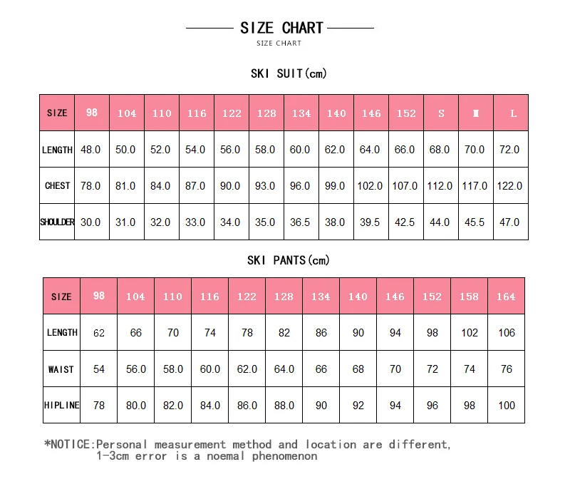30° parent-child outdoor ski suit, safety reflective strip, fashionable thick-insulated winter coat and trousers, set with exqu