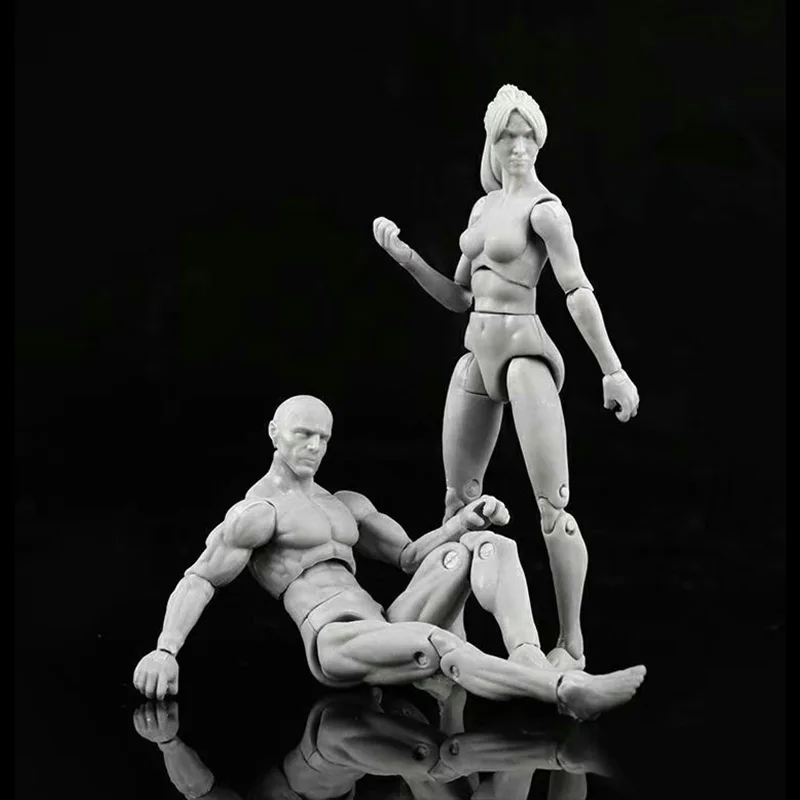3.75-inch Figma Action Figure Toys 1:18 DIY Joints Body
