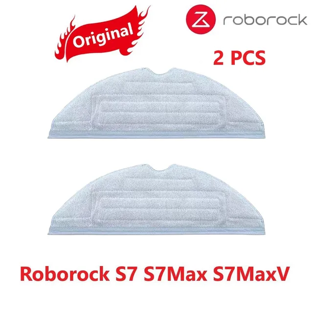 Original High Quality Roborock T7S T7plus T7Splus S7 Mop Cloth Spare Parts Mopping Cloth Accessories 2pcs