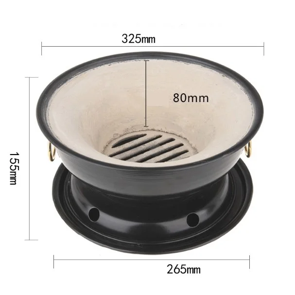 숯불의 고유한 풍미를 만끽하는 그릴 테이블 바베큐 그릴