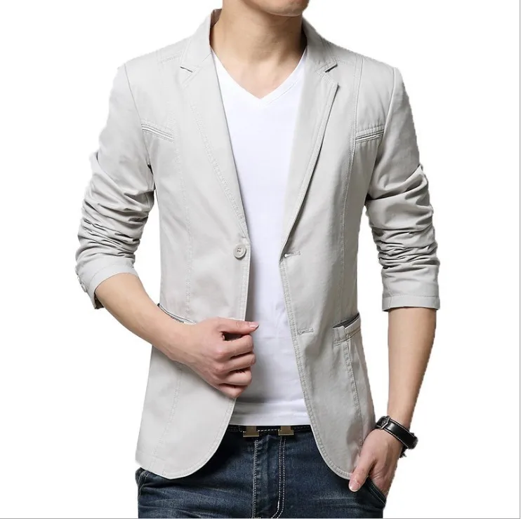 

High-end 2020 New Men's Suit Korean Version Of The Self-cultivation Single Suit Jacket Youth Fashion Men's Small Suit Wholesale