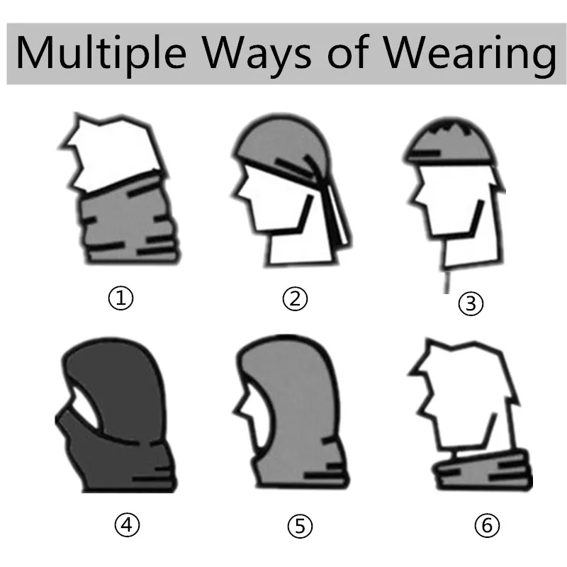 Зимняя велосипедная маска, Флисовая теплая маска для шеи, защита от ...