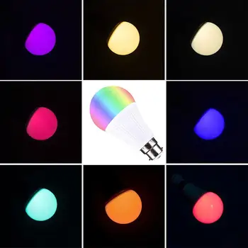 

LED Lamp LED Light Bulb LED Bulb Durable Super Bright RGBW WIFI Control 9W Bedroom Decoration Party Home Wireless