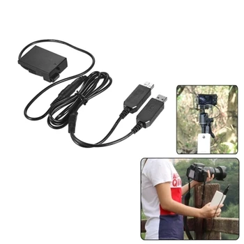 

LP-E8 DC Coupler USB Power Adapter Dummy Battery Camera Charger Kit for Canon Rebel T3I T2I T4I T5I EOS 600D 550D 650D 700D Kiss