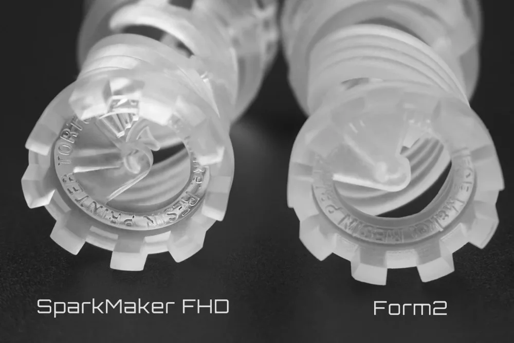 Второе поколение sparkmaker FHD светильник отверждения 3D принтер промышленный ЖК-дисплей высокой точности SLA бытовой