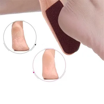 

1Pcs Foot File Wooden Sand Paper Dead Skin Removal Toe Exfoliator Heel Cuticles Exfoliating Scrub Feet Care Tool Foot Scrubber