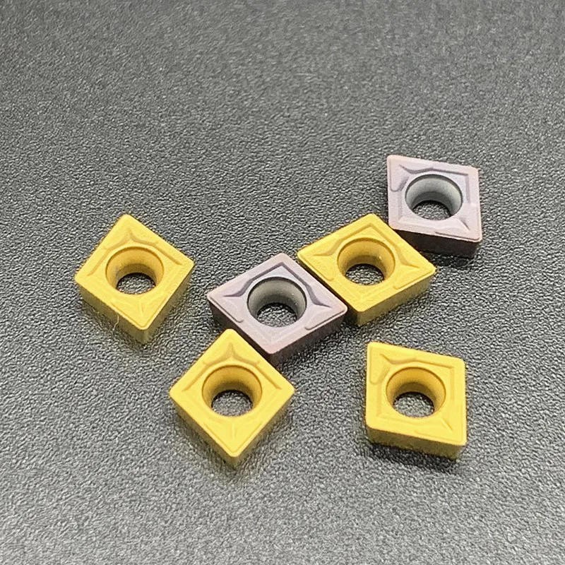 CCMT060204/08 VP15TF/US735/UE6020 carbide insert metal lathe tools Internal turning tool CNC turning insert lathe tools bison lathe chucks