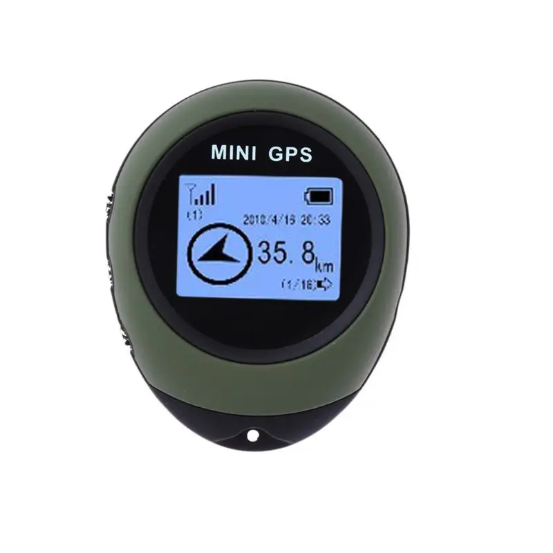  Wiederaufladbare Mini GPS Navigation Locator GPS Empfänger Anti-Verloren Wasserdichte Handheld GPS 