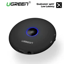 Ugreen Bluetooth передатчик приемник aptx LL адаптер 3,5 мм разъем аудио ПК музыкальный рецептор AUX Bluetooth 4,2 3,5 мм