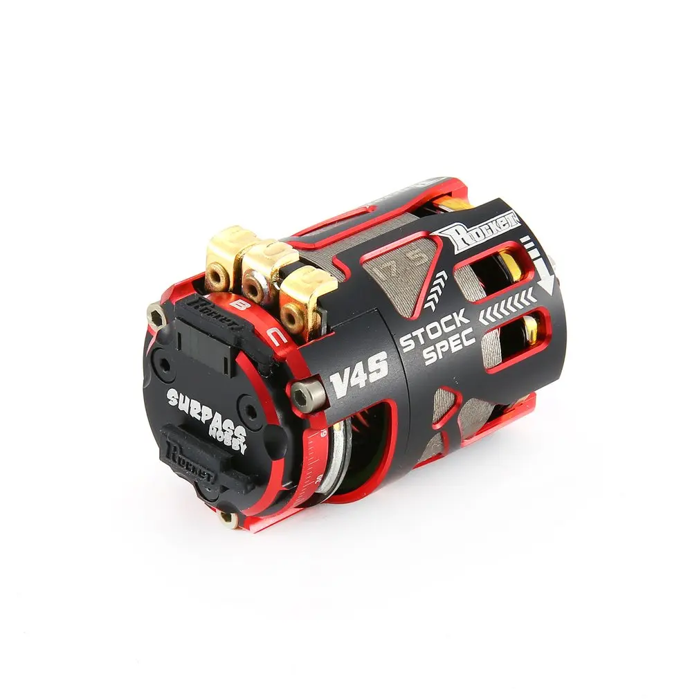Rocket 540 10.5T Brushed Motor Sensorless Brushless Motor for 1/10 ON/Off-Road Rock Crawler Climbing Drift Touring RC Car