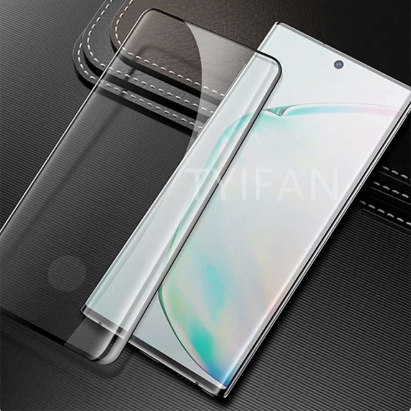tempered glass for samsung note 10 plus pro protective glas screen protector on galaxy not note10