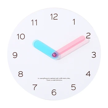 

Creative Minimalist Wall Clock Brief Design Quartz Circular Wall Clock Silent Zegarek Na Sciane Home Decoration New 2019 SS60WC