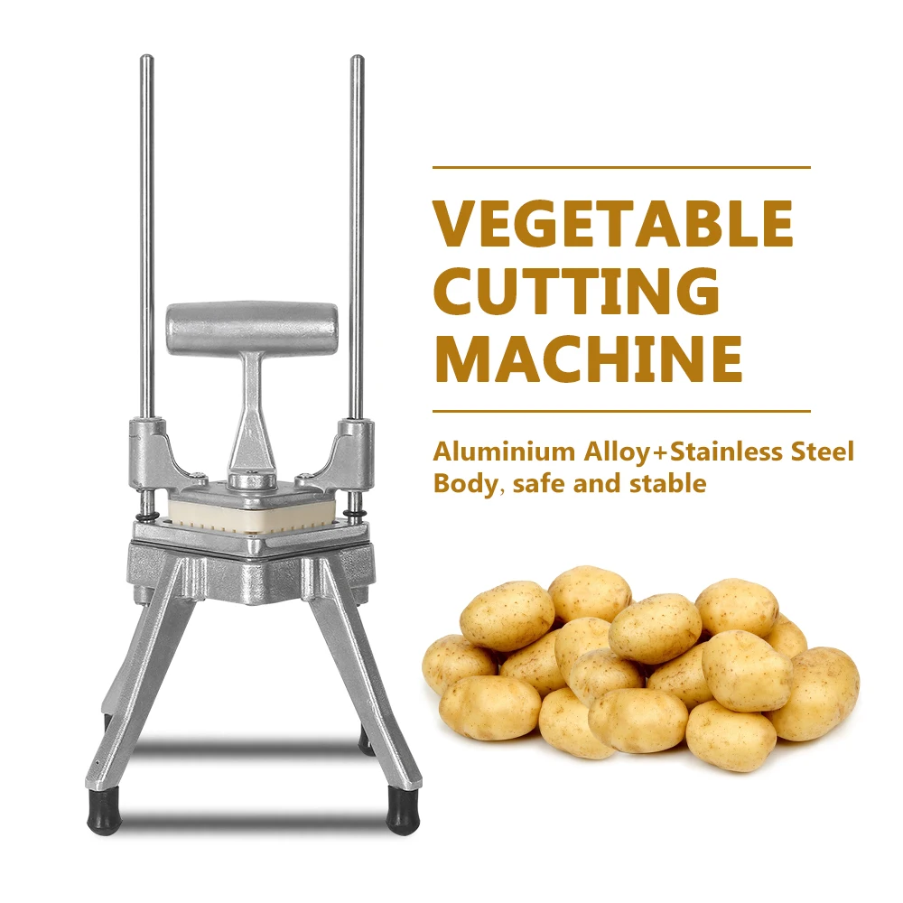  ITOP Manual Vegetable Cutting Machine Small Salad Machine Dicing Maker Potato Cucumber Carrot Fruit - 4000411332556