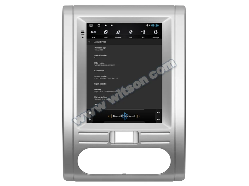 WITSON вертикальный экран Android автомобильный dvd с gps для NISSAN SYLPHY/BLUEBIRD 2012- автомобильный аудио плеер Автомобильный gps для NISSAN