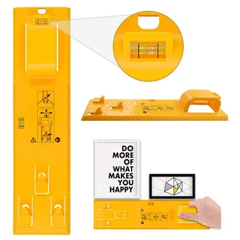

Professional Multifunction Level Ruler Bubble Level Measuring Tool Picture Frame Hanger DIY Hand Tool for Factory Manufacture