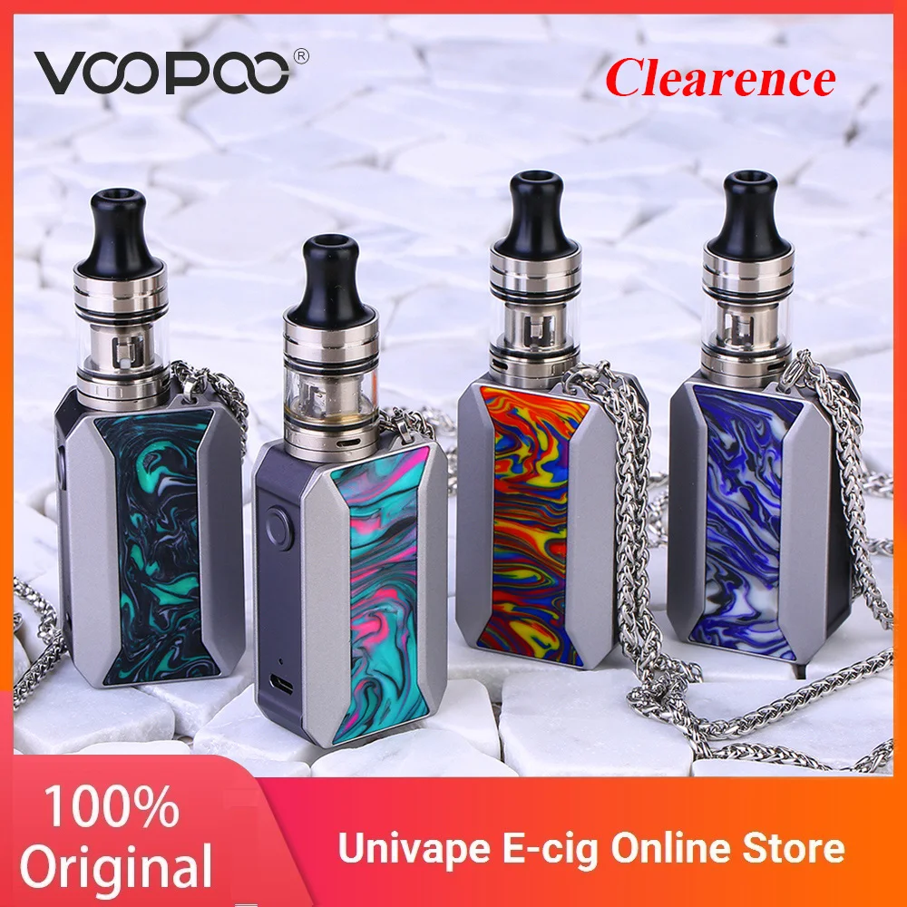 Новый оригинальный набор VOOPOO DRAG Baby Trio Vape с аккумулятором 1500 мАч и баком 1 8 мл