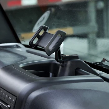 

Car Phone Holder with Storage Box Mount for Jeep Wrangler JK 2012-2018 Bracket Stand Car Accessories