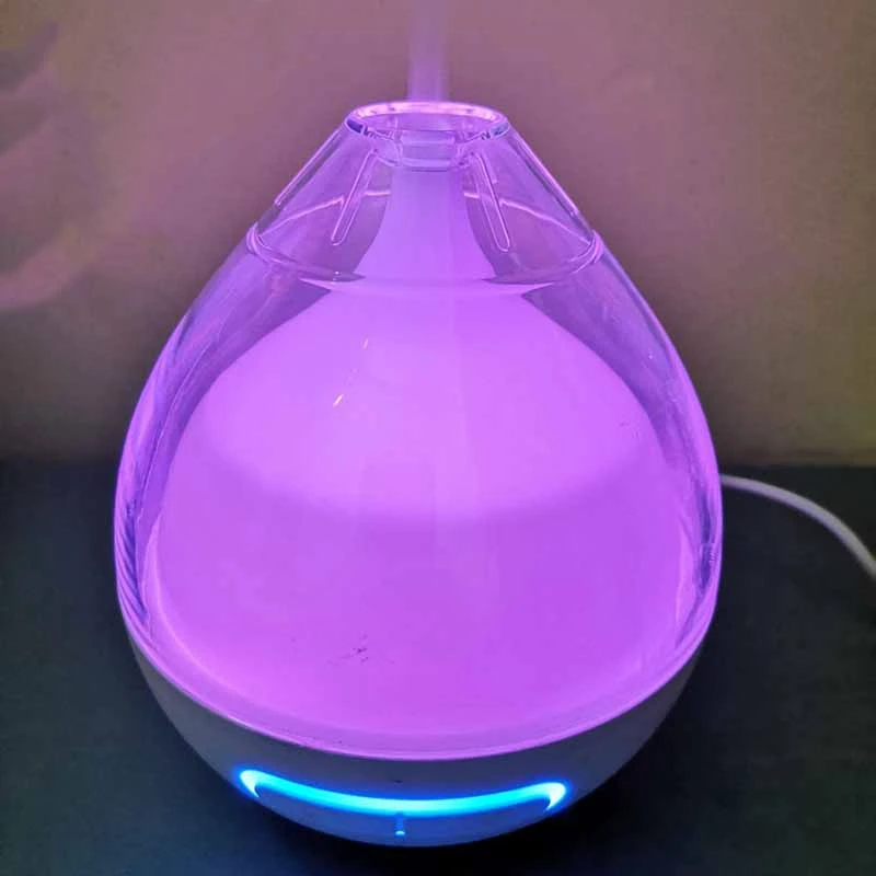 USB Electric Aroma Air Diffuser Vase Ultrasonic Air Humidifier Essential Oil Aromatherapy Cool Mist Maker for Home with 7 Color