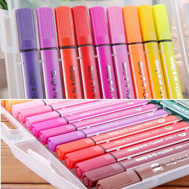 

Washable Marker Drawing Set Watercolor Pen Drawing Sketch Painting Professional Pen Watercolor Pen Set Art Supplies Brush Pens