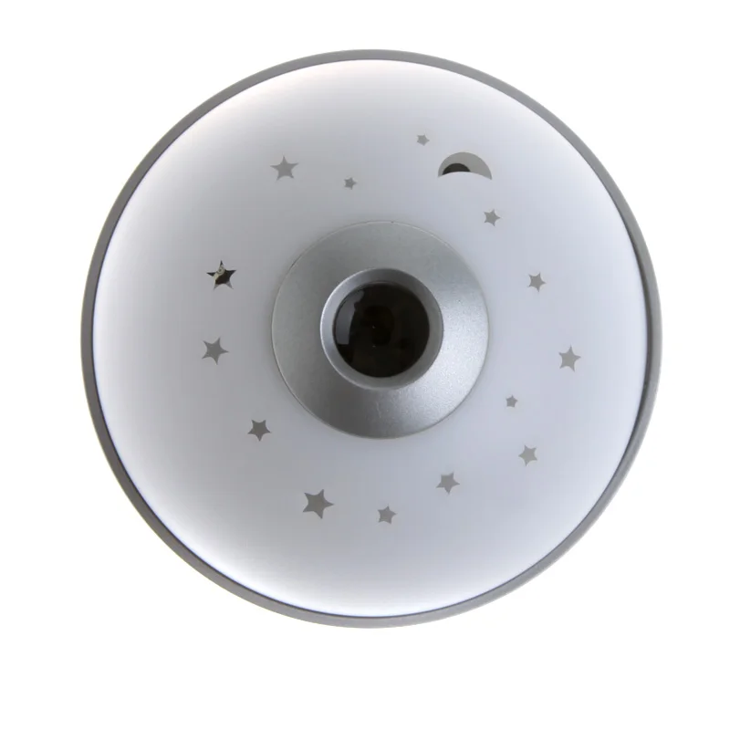 New Magic LED Color Change Star Sky Night Light Projection Projector Alarm Clock