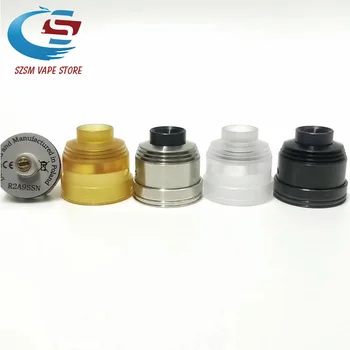 

Hot E cigarette atomizer SXK Style Hussar 2.0 RDA Tank 22mm 316 SS Adjustable Bottom Airflow 4 Holes System Hussar V2 tank