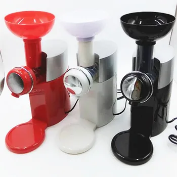 

220V Fruit Ijs Machine Eenvoudige Bediening Automatische Bevroren Fruit Ijs Machine Dessert Milkshake Maker Eu Type