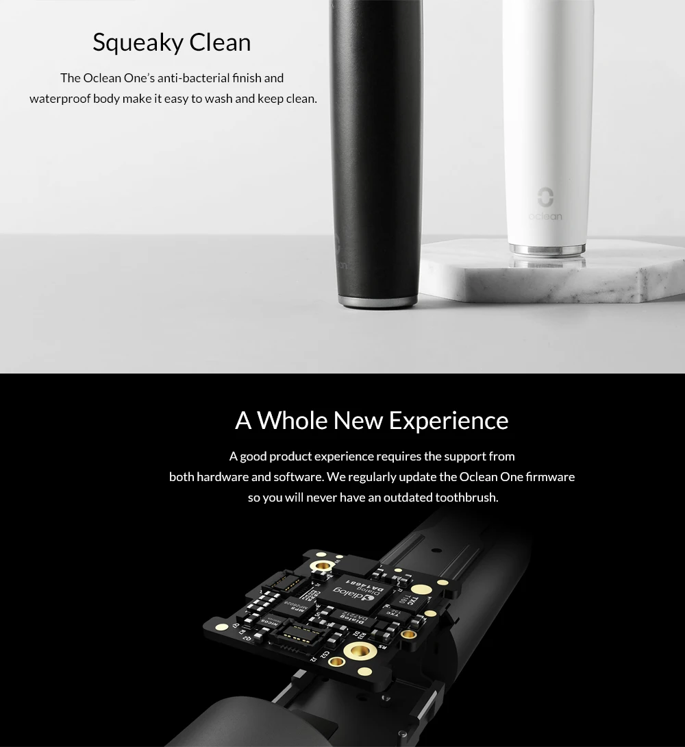 Xiaomi Oclean One sonic электрическая зубная щетка для взрослых Водонепроницаемая ультра звуковая Автоматическая быстрая зарядка зубная щетка Быстрая зарядка