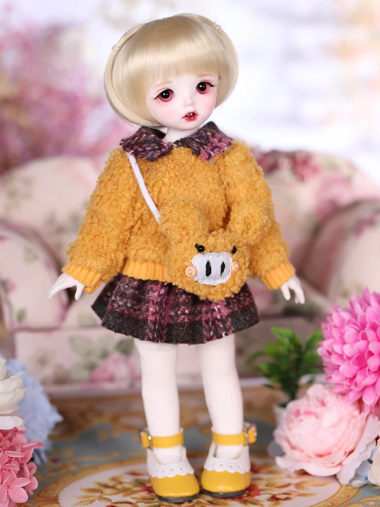 1/6 масштаб BJD Кукла Милый ребенок девочка BJD/SD смола фигурка кукла модель DIY игрушка подарок. В комплекте одежда, обувь, парик полный набор A0086Carol