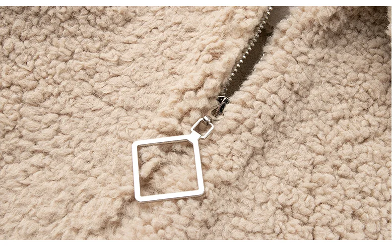 Fur Coat Women's Winter New Style Korean-style Loose-Fit Contrast Color Joint Short Jacket Fashion