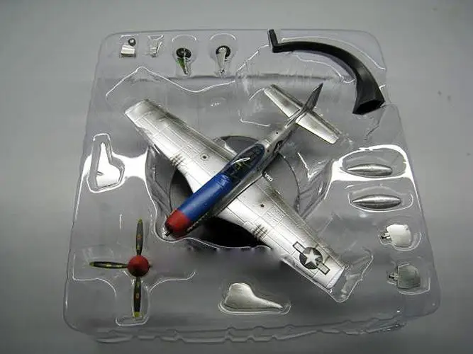 Второй мировой войны США P-51 1/72 литье под давлением модель самолета WARMASTER