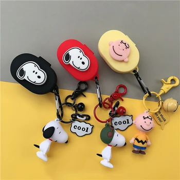 

Cartoon Dog Soft Silicone Bluetooth Earphone Case for Xiaomi AirDots Shockproof Cover for Redmi AirDots Decor Gifts