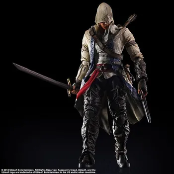 

Connor KENWAY action adventure games series hand made computer ornaments collection height 27cm weight 2kg