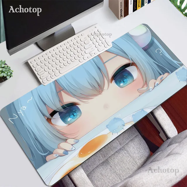 Kawaii Large Mousepad Game Mouse Pad Gamer Big Mouse Mat Cute PC Computer XXL Mouse Carpet Surface Mause Pad Keyboard Desk Mat 17