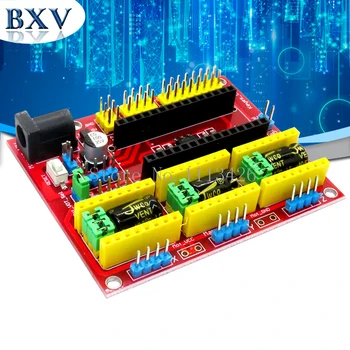 

cnc shield v4 engraving machine / 3D Printer / A4988 driver expansion board NEW
