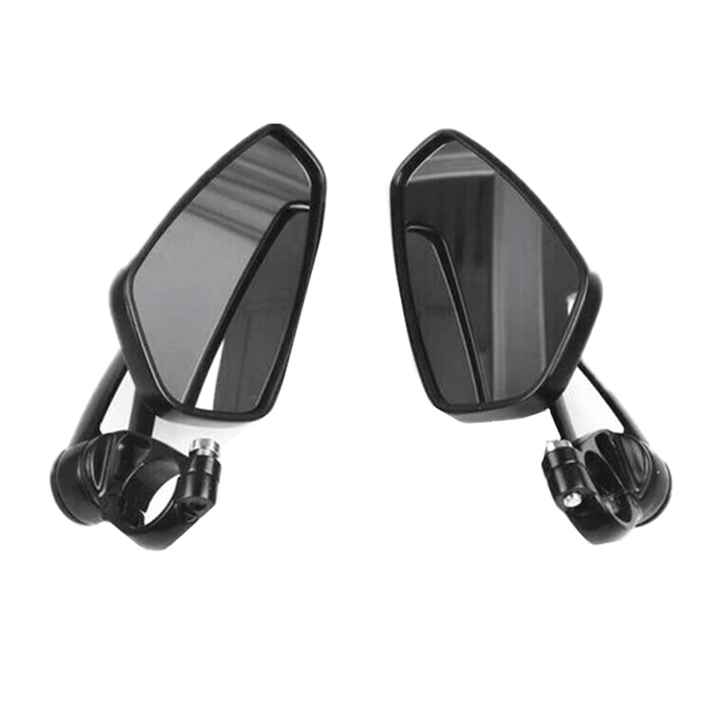 

2pcs Rearview Mirror Motorcycles Motorcycle MotoBike 7/8" 22mm Handle Bar End Rearview Side Mirrors