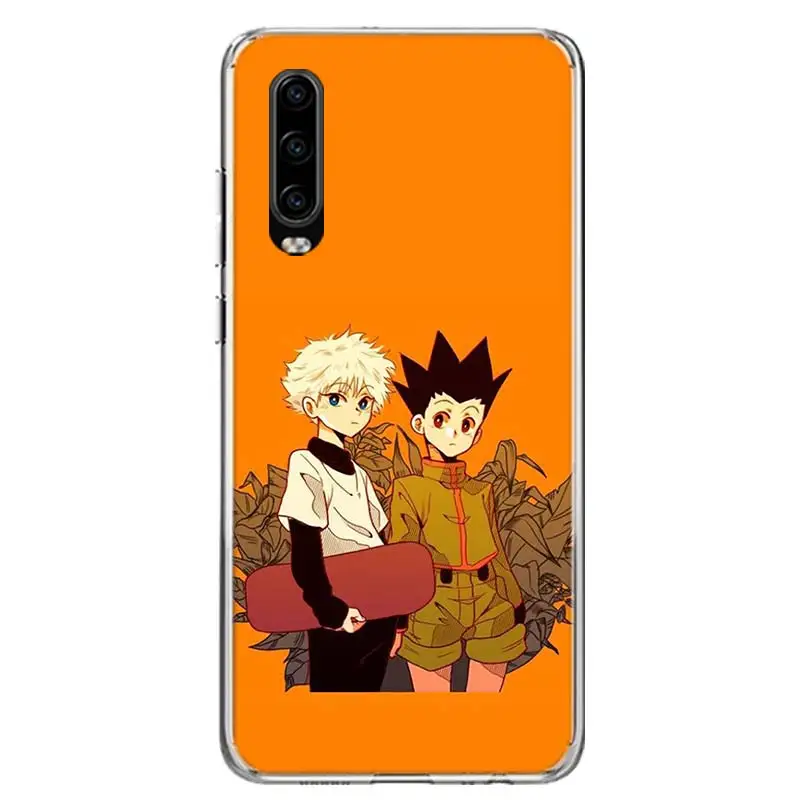 Anime Hunter x Hunters Cover Phone Case For Huawei P30 P20 P10 P40 P50 Pro Mate 20 40 30 10 Lite Popular Fundas Art Gift Coque