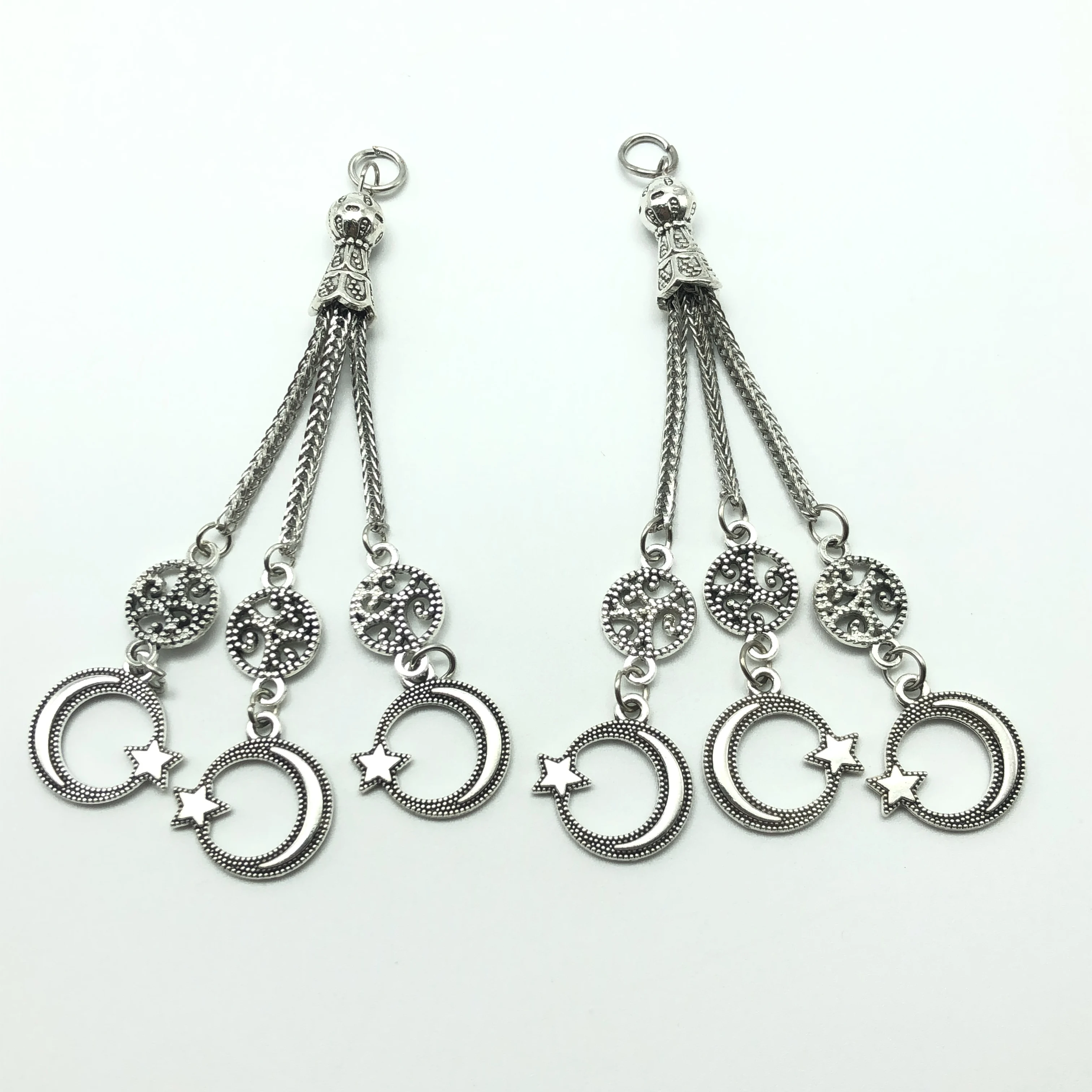 2 шт. мусульманские четки в форме звезды и Луны|Шармы| |