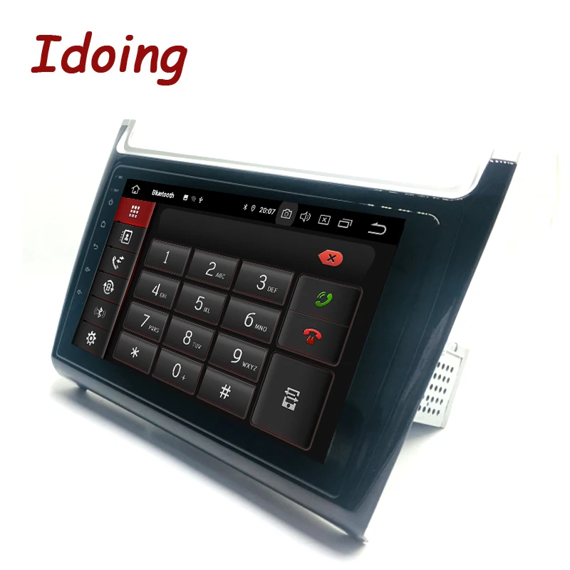 Cheap Idoing 9" 2.5D IPS Car Android 9.0 Radio Multimedia Player For VOLKSWAGEN/VWPolo 2011-2015 PX5 Octa Core 4G+64G GPS Navigation 4