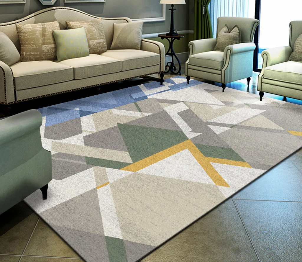 Simple Bedroom Carpet Nordic Style Large Area Rugs Floor Mats Soft Rug Home Decor Carpet Child Baby Activity Play Rug