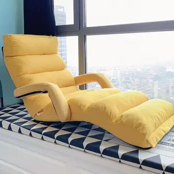 

Lounger Sofa Tatami Foldable Bed Single Bedroom Balcony Small Leisure Floating Window Back Recliner Net Red Chair