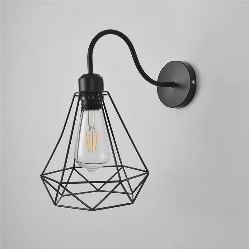 Modern LED Ball Pendant Light Kitchen Acrylic Hanging Bedroom Lamp 2PC Nordic wrought iron retro chandelier #3N06 (7)