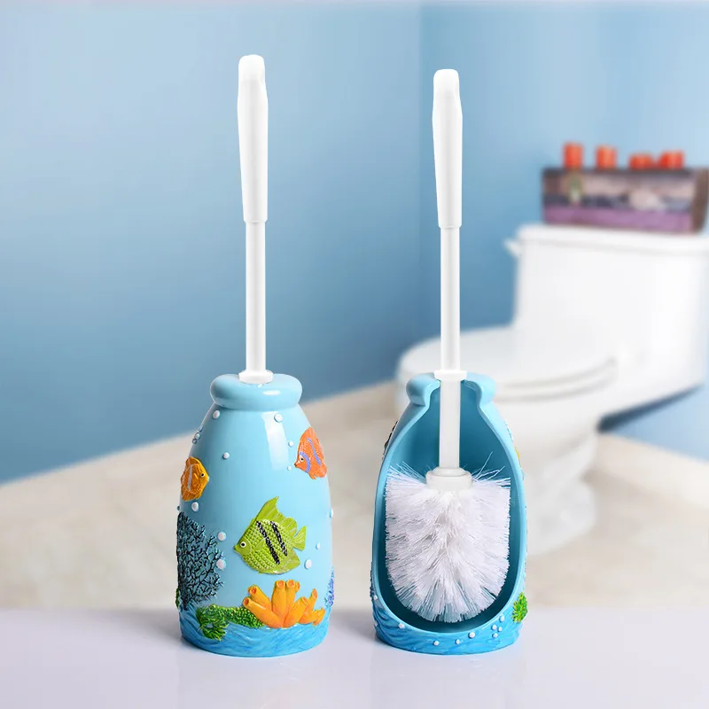 Держатель для туалетной щетки в морском стиле полимерная основа принадлежности