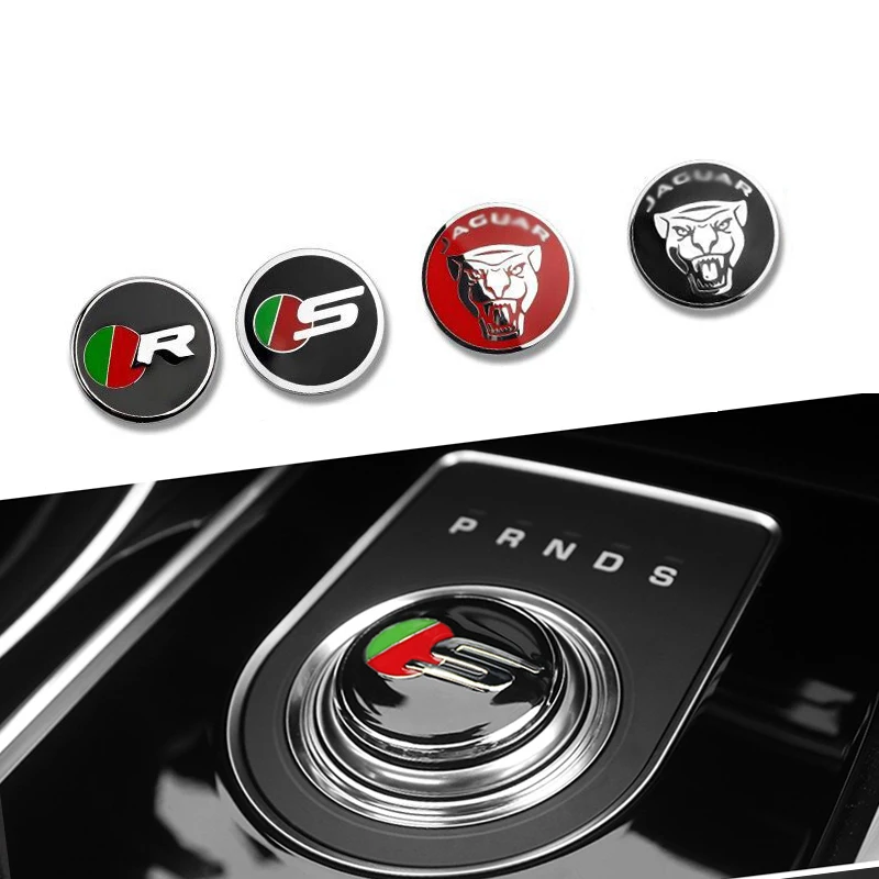 Автомобильная Экипировка ручка панели Alloy S R Спортивная наклейка для Jaguar XFL XEL F PACE XJL XE XF XJ эмблема s