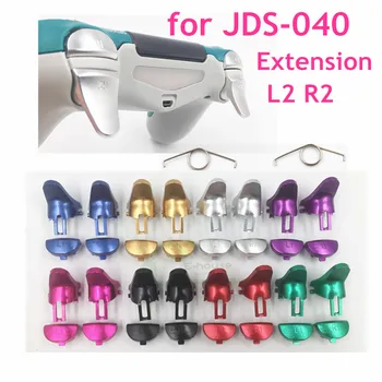 

10 set Extension L2 R2 Aluminum Metal buttons for PS4 Slim Pro Controller JDM040 JDS040 Trigger Buttons replacement